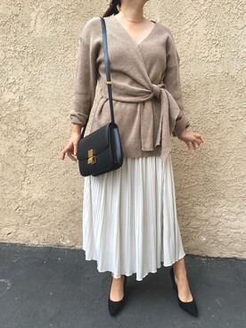 尾辻納奈さん(レディース・160cm)の夏コーディネート