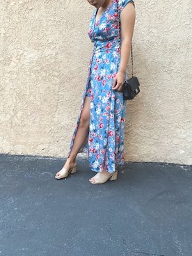 尾辻納奈さん（レディース・157cm）の夏コーディネート