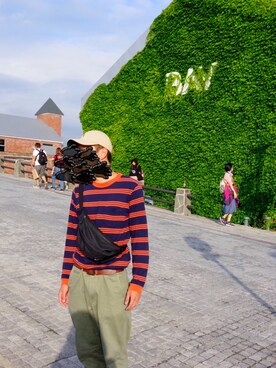 「Well-Tailored（ウェルテイラード）のアイテム」を使った、Newtoさん（メンズ・178cm）の夏コーディネート