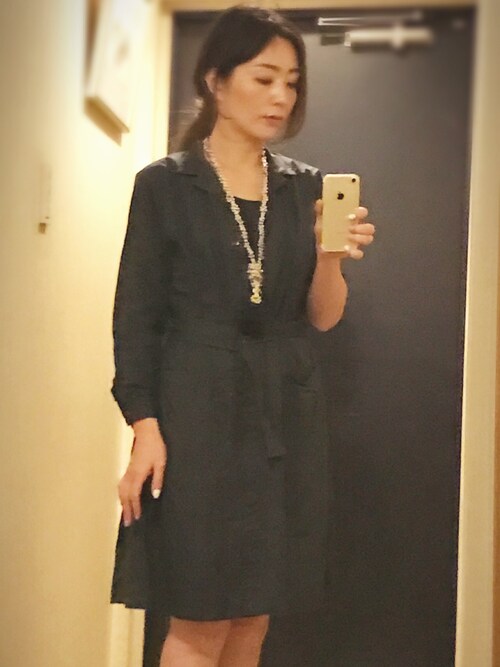 横山桂子 Tomorrowland のワンピースを使ったコーディネート Wear