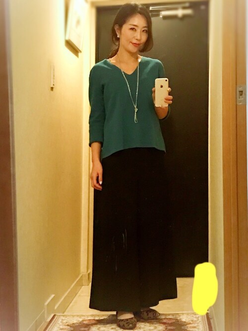 横山桂子 United Arrowsのパンツを使ったコーディネート Wear