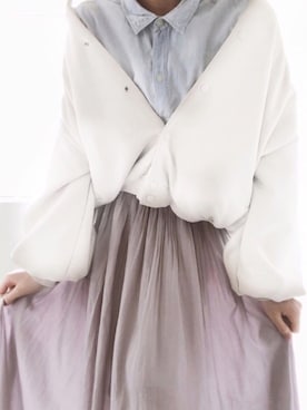 「RETRO GIRL（レトロガール）のアイテム（ブルゾン）」を使った、つこんさん（レディース・153cm）の春コーディネート