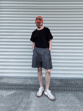 「:CHOCOOLATEのアイテム」を使った、仙仙姚さん（メンズ・175cm）の夏コーディネート