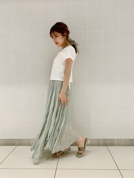 「Chico（チコ）のアイテム（財布/小物）」を使った、maii3308さん（レディース・153cm）の春コーディネート