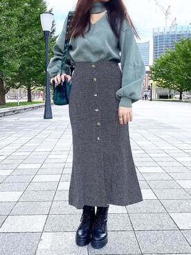 linxunさん（レディース・163cm）の秋コーディネート