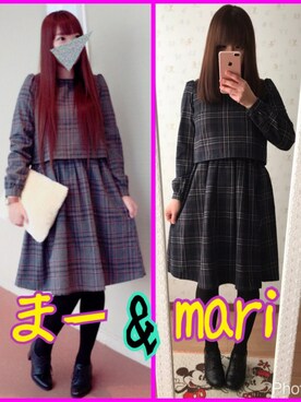 まーさん（レディース・154cm）の冬コーディネート