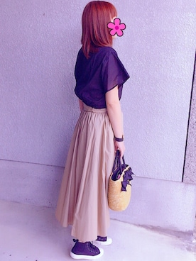 まーさん（レディース・153cm）の夏コーディネート