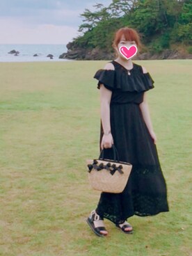 「おちびさん」｜「アイテム（アナログ腕時計）」を使った、まーさん（レディース・153cm）の夏コーディネート