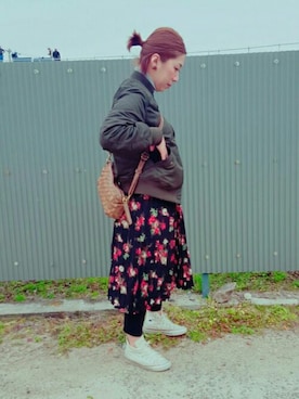 「アイテム（ピアス（両耳用））」を使った、Mami Sakamotoさん（レディース・164cm・30代）の冬コーディネート