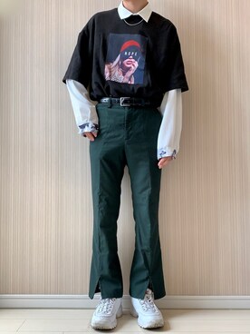 きれいめストリート のメンズ人気ファッションコーディネート 髪型 ミディアムヘアー Wear