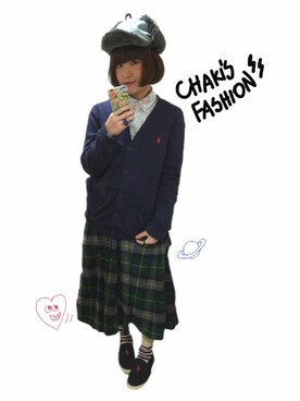 チャッキーナ 𓆌さん（レディース・160cm）の冬コーディネート