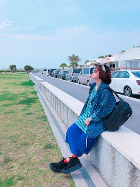 チャッキーナ 𓆌さん（レディース・160cm）の春コーディネート