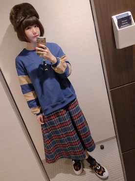 チャッキーナ 𓆌さん(レディース・160cm)の秋コーディネート