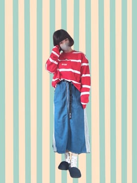 チャッキーナ 𓆌さん（レディース・160cm）の春コーディネート