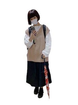 チャッキーナ 𓆌さん（レディース・160cm）の秋コーディネート