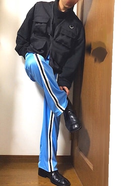 「ストリートカジュアル」｜「アイテム（その他アウター）」を使った、コウダイコジマさん（メンズ・166cm）の秋コーディネート
