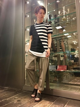 大澤 拓也さん（メンズ・165cm）の春コーディネート