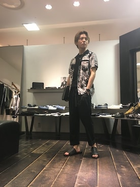 大澤 拓也さん（メンズ・165cm）の夏コーディネート