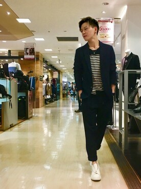 大澤 拓也さん(メンズ・165cm)の秋コーディネート