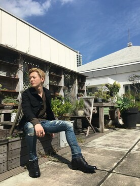 大澤 拓也さん（メンズ・165cm）の秋コーディネート