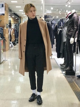大澤 拓也さん（メンズ・165cm）の秋コーディネート