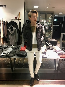 大澤 拓也さん（メンズ・165cm）の冬コーディネート
