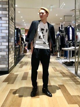 大澤 拓也さん(メンズ・165cm)の春コーディネート