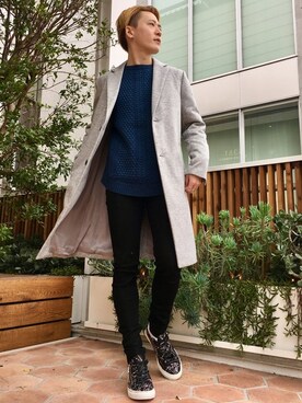 大澤 拓也さん（メンズ・165cm）の秋コーディネート