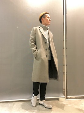 大澤 拓也さん(メンズ・165cm)の冬コーディネート