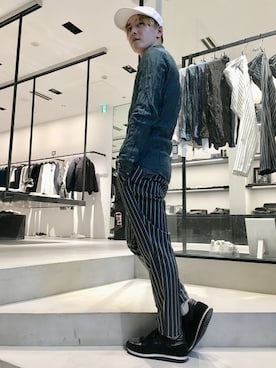 大澤 拓也さん(メンズ・165cm)の冬コーディネート
