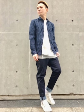 大澤 拓也さん(メンズ・165cm)の冬コーディネート