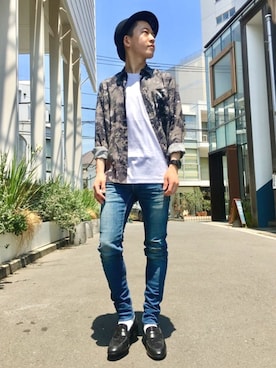 大澤 拓也さん(メンズ・165cm)の夏コーディネート