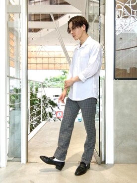 大澤 拓也さん(メンズ・165cm)の夏コーディネート