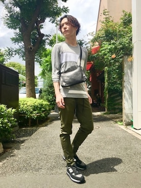 大澤 拓也さん(メンズ・165cm)の夏コーディネート