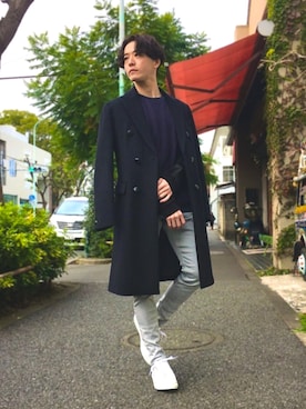 大澤 拓也さん（メンズ・165cm）の冬コーディネート