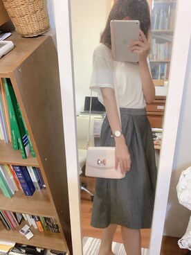 「Ted Baker（テッドベーカー）のアイテム」を使った、Veroniqueさん（レディース・161cm）の秋コーディネート