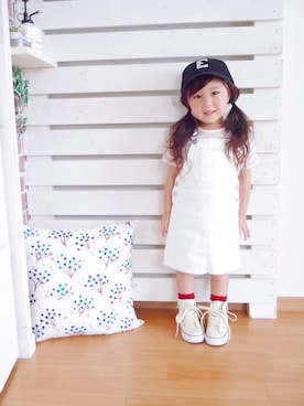 YanDD(ワイアンドディー）公式さん（キッズ・90cm）の夏コーディネート