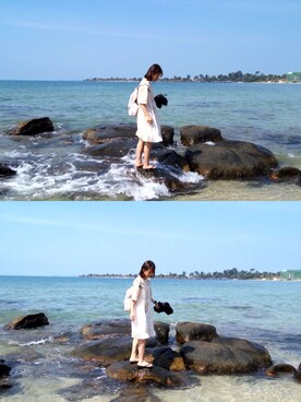 「AAのアイテム」を使った、Mikichyanさん（レディース・162cm）の冬コーディネート