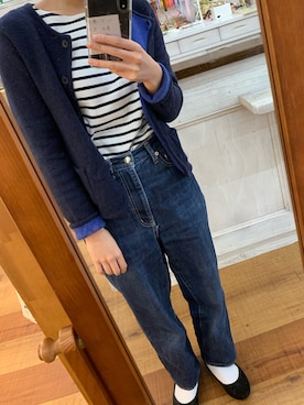 「rasox（ラソックス）のアイテム（ソックス/靴下）」を使った、ayaさん（レディース・150cm）の秋コーディネート