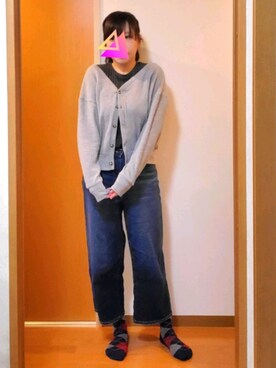 「ALPHA CUBIC（アルファーキュビック）のアイテム」を使った、いと。さん（レディース・155cm）の秋コーディネート