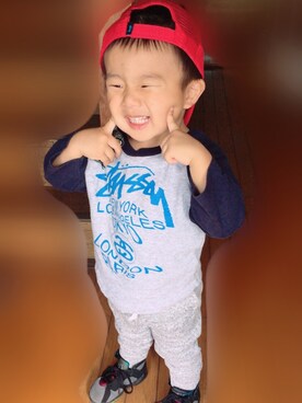 エイトさん(キッズ・80cm)の秋コーディネート