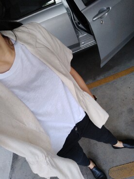 「MIXXO（ミッソ）のアイテム」を使った、Sakiさん（レディース・165cm）の夏コーディネート