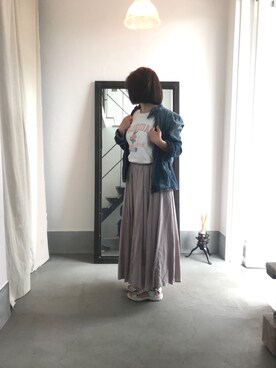 kemoさん（レディース・156cm）の春コーディネート