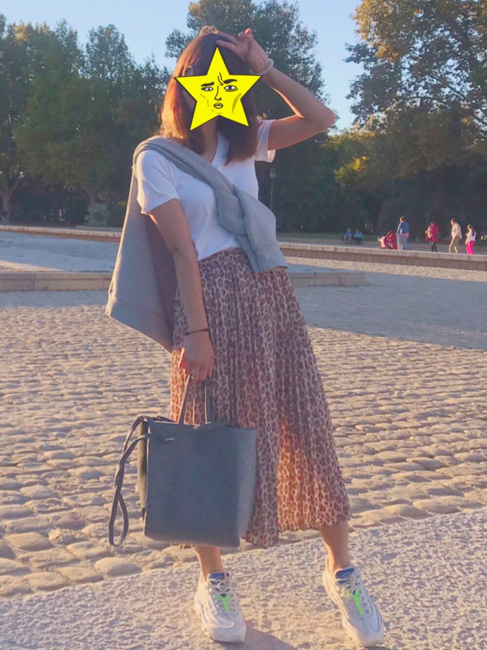 「秋のコーデ、秋冬、旅行、旅行コーデ、ootd、可愛い、楽しい、休日、日常」｜「LOWRYS FARMのアソートプリーツスカート　734552 （スカート、その他）」を使った、ルビー・Rubyさん（レディース・158cm）の秋コーディネートの1枚目の写真