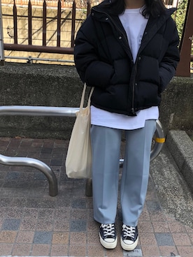 mmiiさん（レディース・160cm）の冬コーディネート