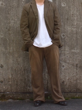 「tk.TAKEO KIKUCHI（ティーケータケオキクチ）のアイテム（その他アウター）」を使った、🇨🇦さん（メンズ・168cm）の秋コーディネート