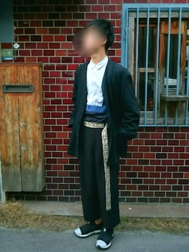 「DOLCE&GABBANA（ドルチェアンドガッバーナ）のアイテム（スニーカー）」を使った、たくやさん（メンズ・174cm）の春コーディネート