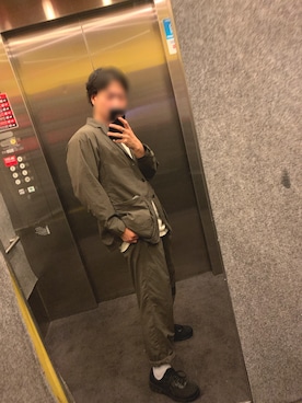 「BURLAP OUTFITTER（バーラップアウトフィッター）のアイテム（その他アウター）」を使った、🇯🇵🌺🗼さん（メンズ・170cm）の秋コーディネート