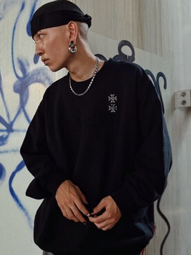 梶田 健太郎さん（メンズ・177cm）の冬コーディネート