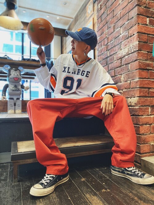 Xlarge 大阪梶田 健太郎さんのその他パンツを使ったコーディネート Zozotown Xlarge 大阪梶田 健太郎さんのその他パンツを使ったコーディネート Zozotown